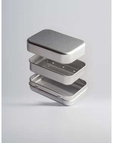 Boîte de voyage en aluminium
